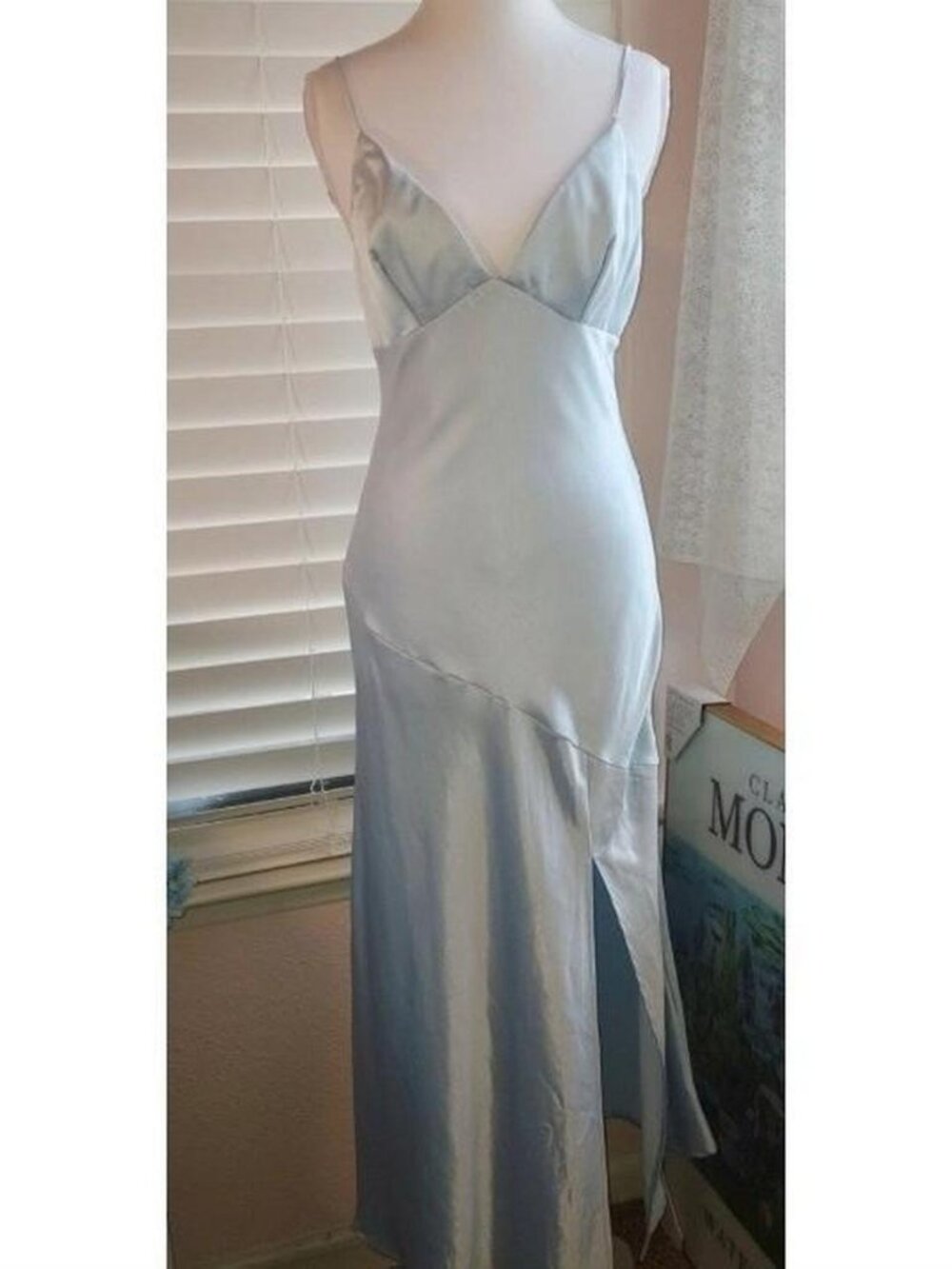 St Lucia Blue Slip Dress